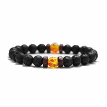 Load image into Gallery viewer, Fashion Lava Stone Bracelet Men Natural Moonstone Bead Chakra Bracelet Male Charm Diffuser Bracelets Heren Armband Jewelry Gift